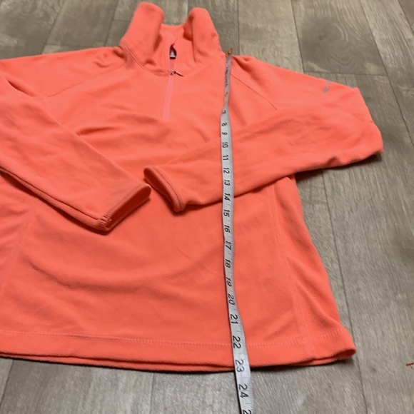Womens Columbia Fleece Quarter Zip Lightweight‎ Pullover Fleece Shirt Jacket - Picture 3 of 8